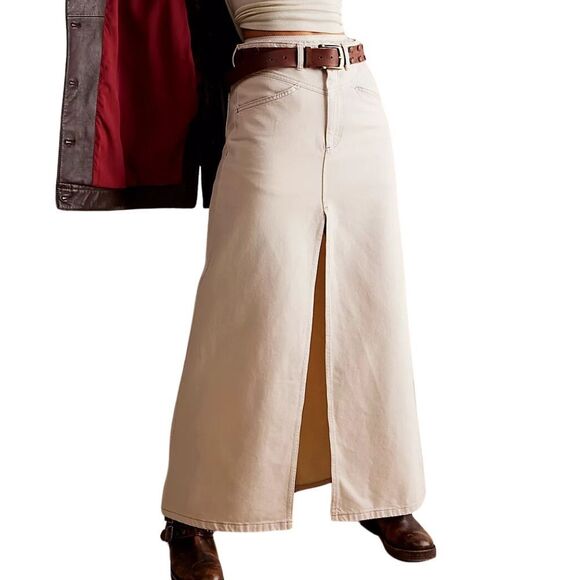 We The Free Dresses & Skirts - Free People We The Free Women's Come As You Are Denim Maxi Skirt Size 2
